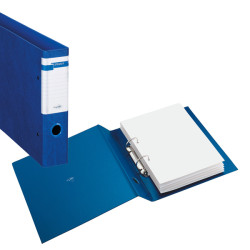 Raccoglitore Stelvio F - 30 x 22 cm album - 2 anelli a D 40 mm - dorso 6 cm - blu - Sei Rota