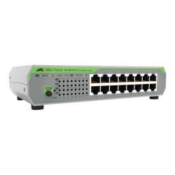 Allied Telesis CentreCOM AT-FS710/16 - Switch - unmanaged - 16 x 10/100 - desktop, montabile su rack