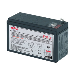 APC - Batteria UPS - Piombo - 7 Ah - nero - per P/N: CP24U12NA3-F4, CP24U12NA3-F5, CP27U13AZ3-F, CP27U13NA3-G, CP27U13NA3-S, CP