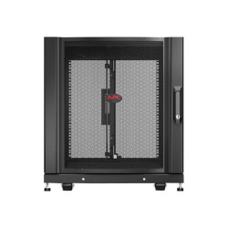 APC NetShelter SX - Rack cabinet - nero - 12U - 19" - per P/N: SURT48RMXLBP