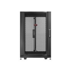 APC NetShelter SX - Rack cabinet - nero - 18U - 19" - per P/N: SURT48RMXLBP