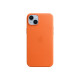 Apple - Cover per cellulare - Compatibilità MagSafe - pelle - arancione - per iPhone 14 Plus