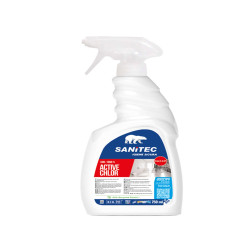Detergente gel - profumato - con cloro attivo - trigger 750 ml - Sanitec