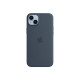 Apple - Cover per cellulare - Compatibilità MagSafe - silicone - blu tempesta - per iPhone 14 Plus