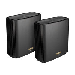 ASUS ZenWiFi XT9 - Impianto Wi-Fi (2 router) - fino a 5700 mq - maglia - GigE, 2.5 GigE - 802.11a/b/g/n/ac/ax - Tri-Band