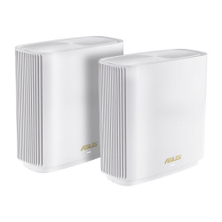 ASUS ZenWiFi XT9 - Impianto Wi-Fi (2 router) - fino a 5700 mq - maglia - GigE, 2.5 GigE - 802.11a/b/g/n/ac/ax - Tri-Band