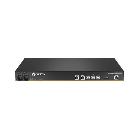 Avocent ACS 8000 Serial Console ACS8016DAC - Server console - 16 porte - GigE, RS-232, RS-422, RS-485 - 1U - montabile in rack