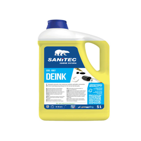 Detergente sgrassante Deink - 5 L - non profumato - Sanitec