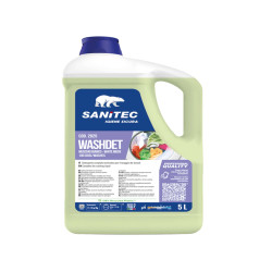 Detersivo liquido Lavatrice Washdet Muschio  Bianco- 5 L - Sanitec