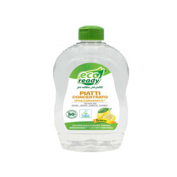 Detersivo piatti - concentrato - ipoallergenico - limone - 0,50 lt - Eco Ready