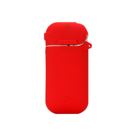 Celly IQCASE - Vano batteria per sigarette elettroniche - silicone soft touch - rosso
