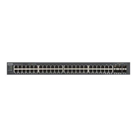 Zyxel GS1920-48v2 - Switch - intelligente - 48 x 10/100/1000 + 4 x combo Gigabit SFP + 2 x Gigabit SFP - montabile su rack