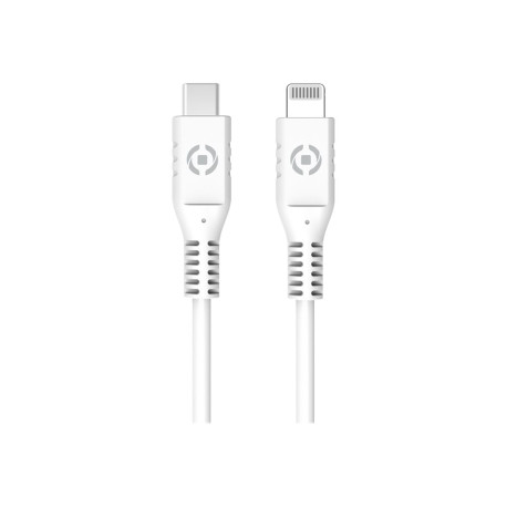 Celly [READY TO GO] - Cavo Lightning - USB-C maschio a Lightning maschio - 1 m - bianco - USB Power Delivery (60W)
