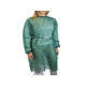 Camice monouso Visitor 18 - taglia unica - PLP - verde scuro - Worker