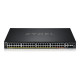 Zyxel XGS2220 Series XGS2220-54FP - Switch - L3 access, NebulaFLEX Cloud, 960 W - gestito - 48 x Gigabit Ethernet + 6 x 10 Giga