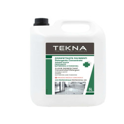 Disinfettante detergente - per pavimenti - concentrato - 5 lt - Tekna
