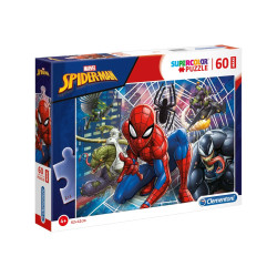 Clementoni SuperColor Maxi Marvel Spider-Man - Spider Man - Marvel - puzzle - 60 pezzi