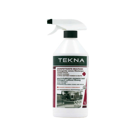 Disinfettante multiuso - senza risciacquo - 1 L - Tekna