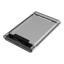 Conceptronic DANTE - Box esterno - 2.5" - SATA - USB 3.2 (Gen 1) - trasparente