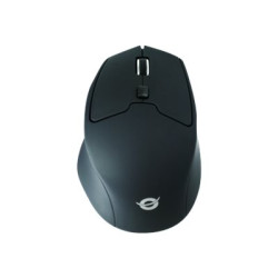 Conceptronic LORCAN ERGO - Mouse - ergonomico - per destrorsi - 6 pulsanti - senza fili - Bluetooth 3.0 - nero