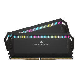 CORSAIR Dominator Platinum RGB - DDR5 - kit - 32 GB: 2 x 16 GB - DIMM 288-PIN - 6000 MHz / PC5-48000 - CL36 - 1.35 V - nero