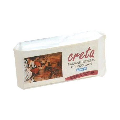 CWR Creta - Pasta modellante - 1 kg - rosso