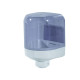 Dispenser asciugamani a spirale Prestige -  formato Mini -  16,6x18,5x29,3 cm - bianco/azzurro trasparente - Mar Plast