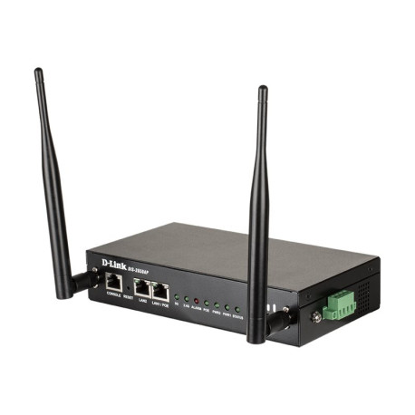 D-Link DIS-2650AP - Wireless access point - 2 porte - Wi-Fi 5 - 2.4 GHz, 5 GHz - alimentazione CC - montaggio a parete / su gui