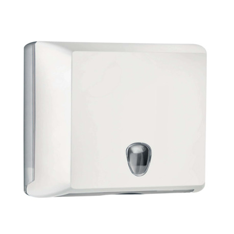 Dispenser asciugamani EColored piegati a Z/C - 29 x 10,5 x 30,5 cm - adamello white - Mar Plast