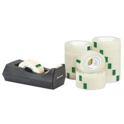 Dispenser C38 - per nastri 33 m - 14 rotoli Scotch Magic 900 inclusi - nero - Scotch