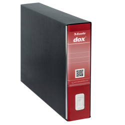 Registratore Dox 10 - dorso 8 cm - 46 x 31,5 cm - rosso - Esselte Dox