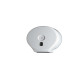 Dispenser carta igienica Basica rotolo Mini Jumbo - 28,2 x 12 x 29,4 cm - rotolo diametro 23 cm - bianco - Medial