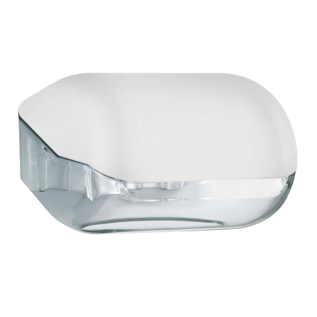 Dispenser carta igienica EColored - 15 x 14,8 x 14 cm - adamello white - Mar Plast