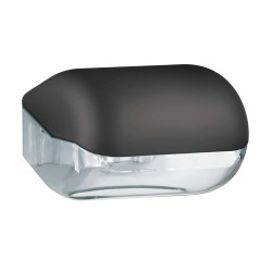 Dispenser carta igienica EColored - 15 x 14,8 x 14 cm - vesuvian black - Mar Plast