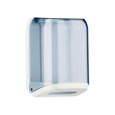 Dispenser carta igienica Prestige - interfogliata - 15,8 x 13 x 30,7 cm - trasparente - Mar Plast