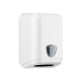 Dispenser carta igienica Prestige - intergogliata - 15,8 x 13 x 30,7 cm - bianco - Mar Plast