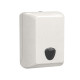 Dispenser carta igienica Woodplastic - interfogliata - piegati a V e Z - 30 x 13,2 x 17 cm - 550/450 fogli - bianco - Mar Plast