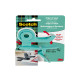 Dispenser Clip & Twist - per nastri 33 m - rotolo da 1,9 cm x 9,8 m incluso - grigio - Scotch