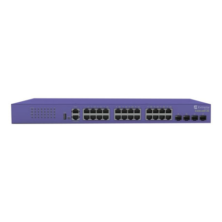 Extreme Networks ExtremeSwitching X435-24T-4S - Switch - gestito - 24 x 10/100/1000 + 4 x SFP (GBIC mini) uplink - montabile su