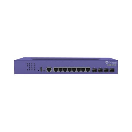 Extreme Networks ExtremeSwitching X435-8T-4S - Switch - gestito - 8 x 10/100/1000 + 4 x SFP (GBIC mini) uplink - montabile su r