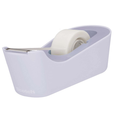 Dispenser da tavolo Magic C 18 - per nastri 33 m - 1 rotolo magic incuso - lavanda - Scotch