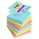 Blocco Post it® Super Sticky Z Notes - R330-6SS-COS - 76 x 76 mm - colori Cosmic - 90 fogli - Post it® - conf. 6 pezzi