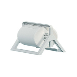 Dispenser murale/da banco per bobine di carta - ABS - 25x30,5x44 cm - bianco - Mar Plast