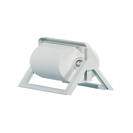Dispenser murale/da banco per bobine di carta - ABS - 25x30,5x44 cm - bianco - Mar Plast