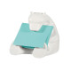 Dispenser orso bianco + ricarica Post-it Super Sticky Z Notes azzurro - BEAR-330 - 76 x 76 mm - 90 fogli - Post-it
