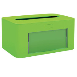 Dispenser personalizzabile - per tovaglioli interfogliati - verde - Papernet
