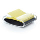 Dispenser Pro nero + 1 Post-it Super Sticky Z Notes - PRO-B-1SSCY-R330 - 76 x 76 mm - giallo Canary - Post-it
