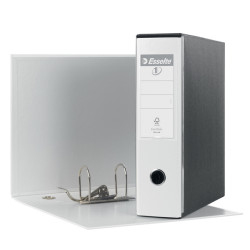 Registratore Eurofile G53 - dorso 8 cm - commerciale 23 x 30 cm - bianco - Esselte