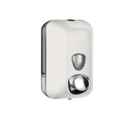 Dispenser sapone EColored - murale - capacità 0,55 L - adamello white - Mar Plast