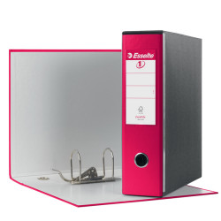 Registratore Eurofile G53 - dorso 8 cm - commerciale 23 x 30 cm - fucsia - Esselte